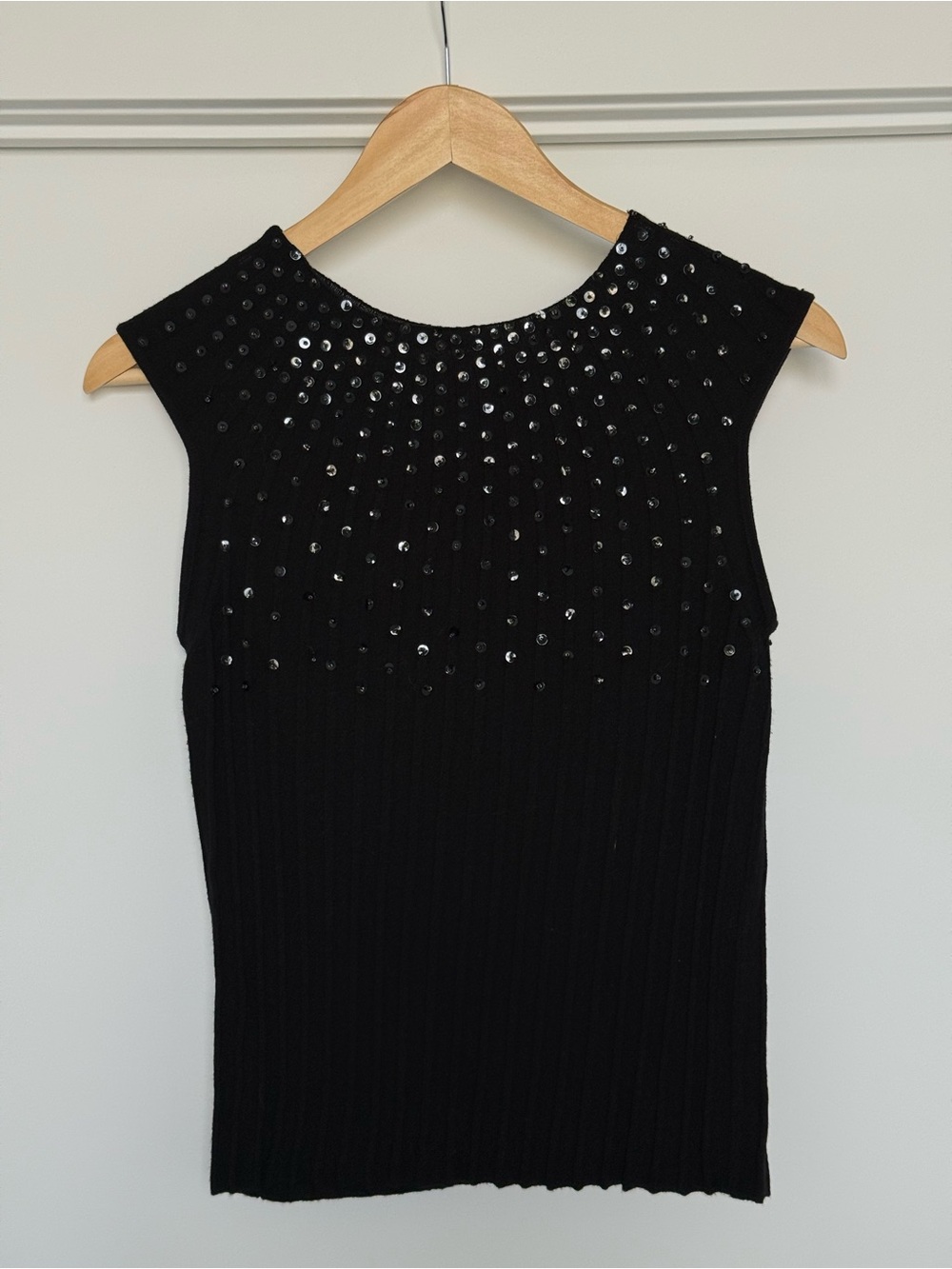 Knit Sequin Top